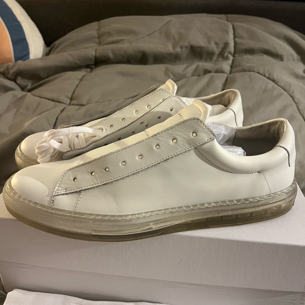 Oliver Cabell White Leather Sneakers